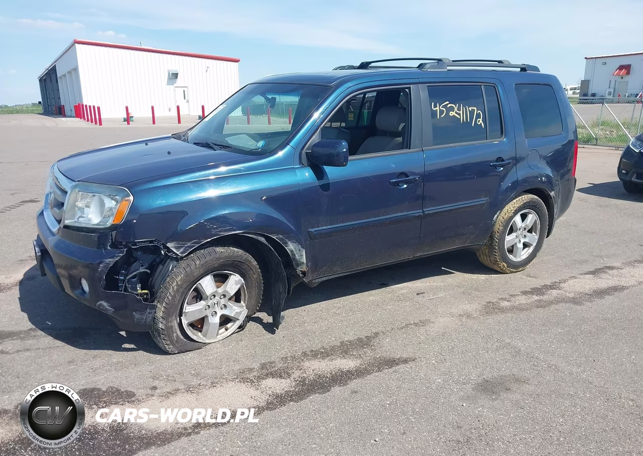 2011 Honda Pilot Ex-L VIN:5FNYF4H69BB089556 - 2