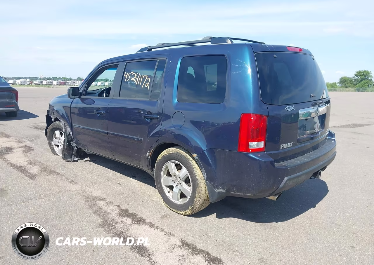 2011 Honda Pilot Ex-L VIN:5FNYF4H69BB089556 - 3