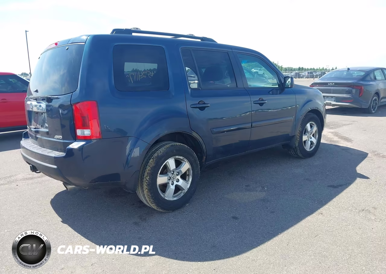 2011 Honda Pilot Ex-L VIN:5FNYF4H69BB089556 - 4
