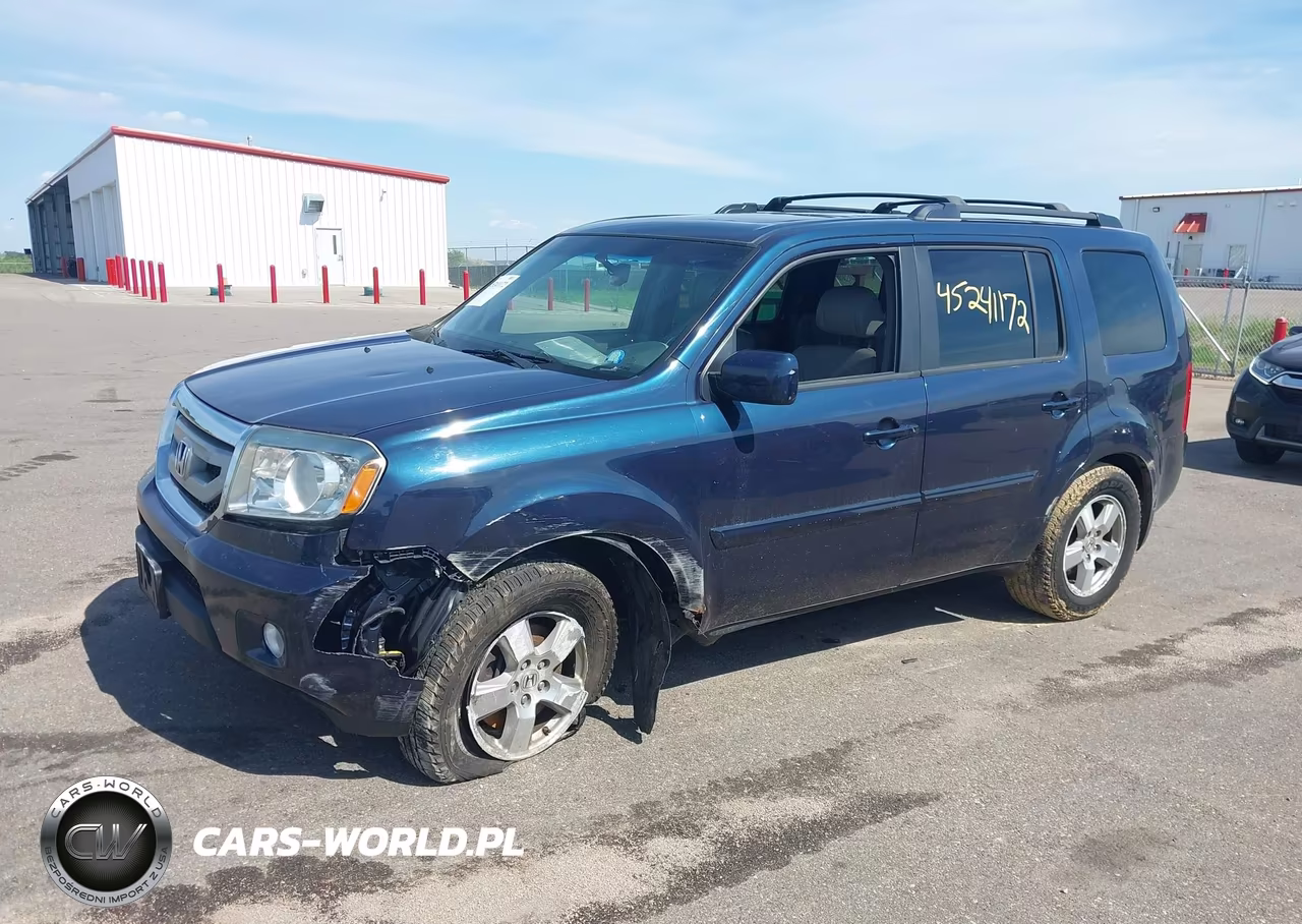 2011 Honda Pilot Ex-L VIN:5FNYF4H69BB089556 - 6