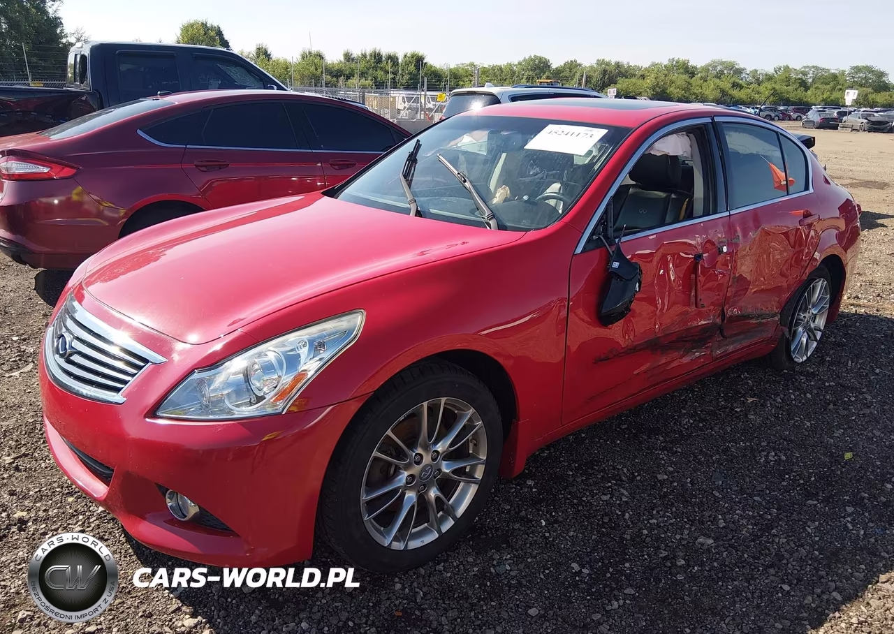 2012 Infiniti G37X VIN:JN1CV6AR7CM682129 - 2