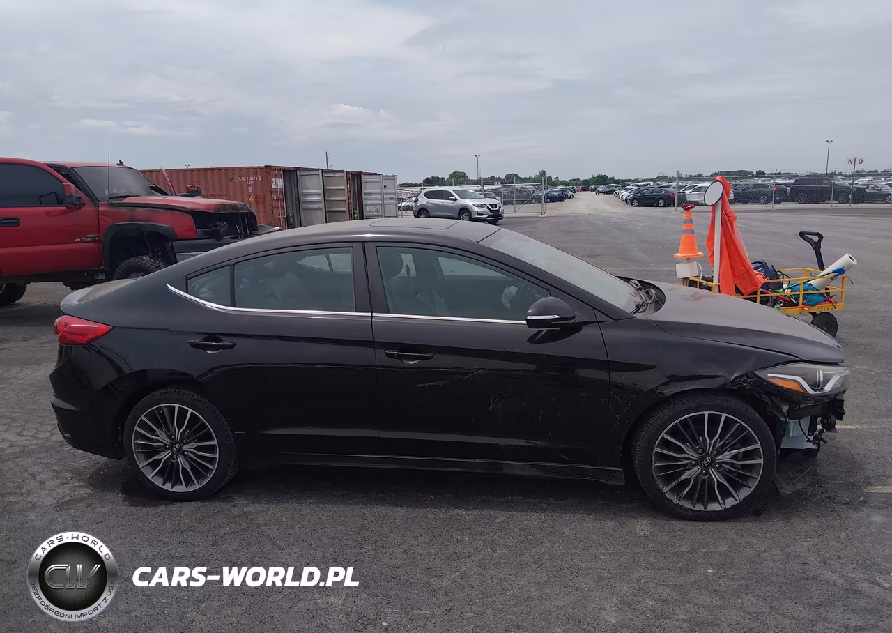 2018 Hyundai Elantra Sport VIN:KMHD04LB8JU724403 - 14