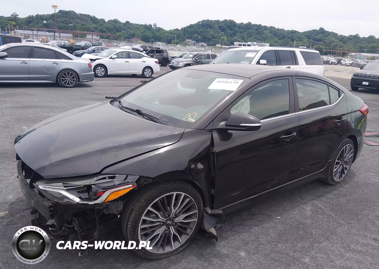 2018 Hyundai Elantra Sport VIN:KMHD04LB8JU724403 - 2