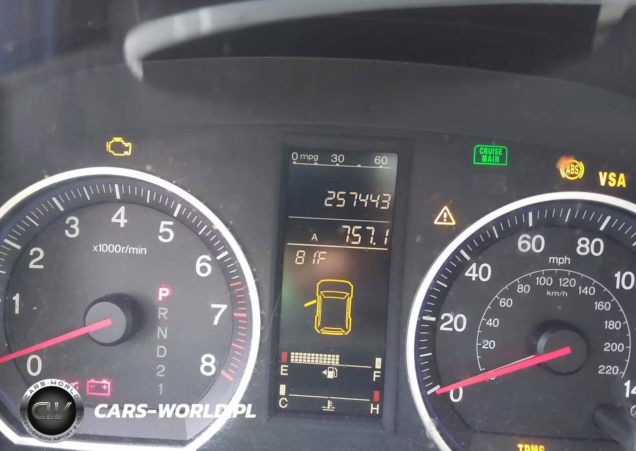 2007 Honda Cr-V Ex-L VIN:JHLRE48727C011255 - 7