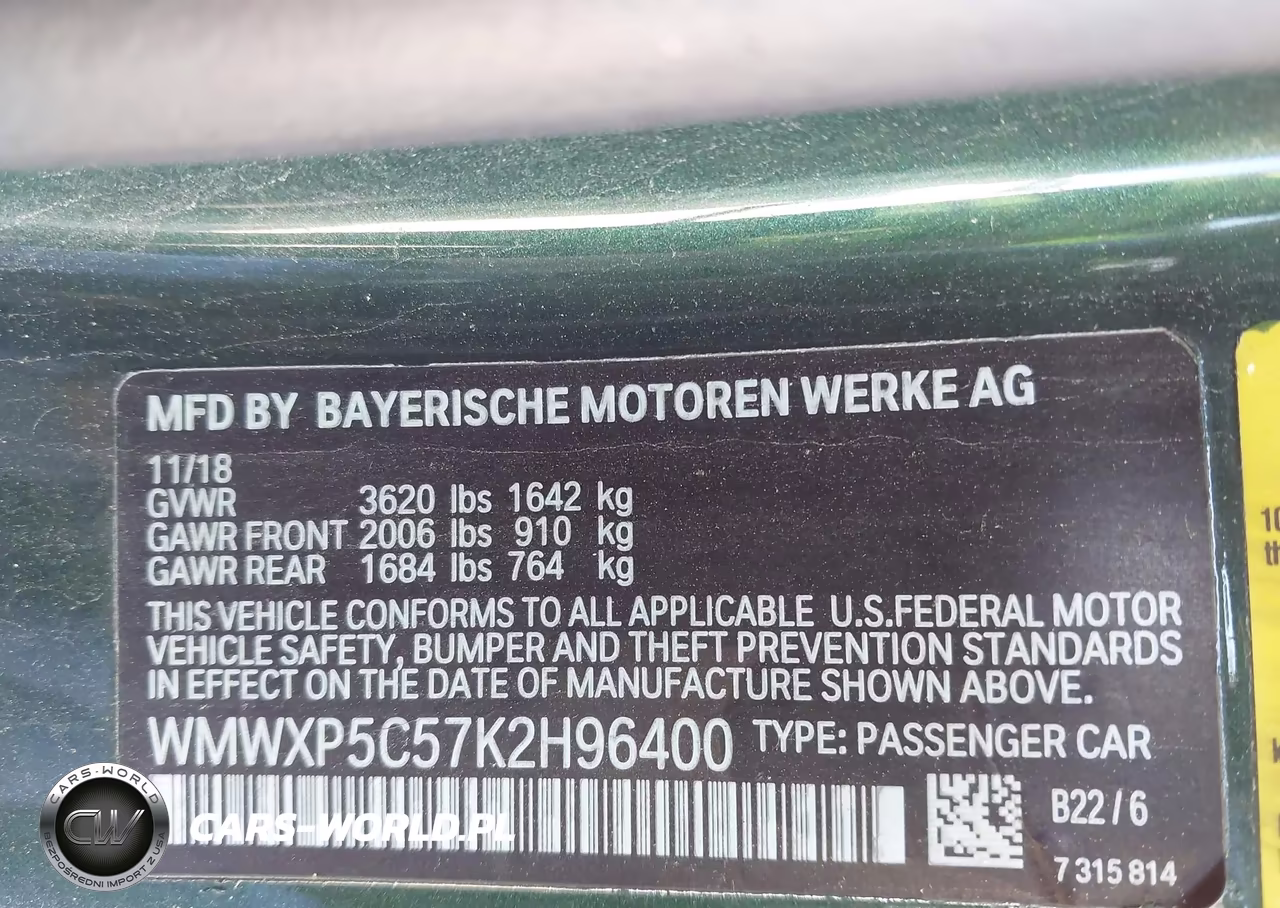 2019 Mini Hardtop Cooper VIN:WMWXP5C57K2H96400 - 9