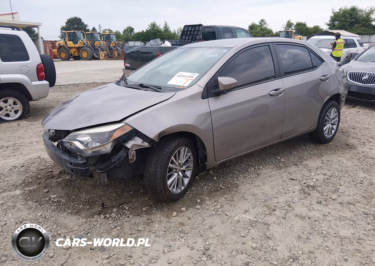2014 Toyota Corolla Le Plus VIN:5YFBURHE4EP067666 - 2