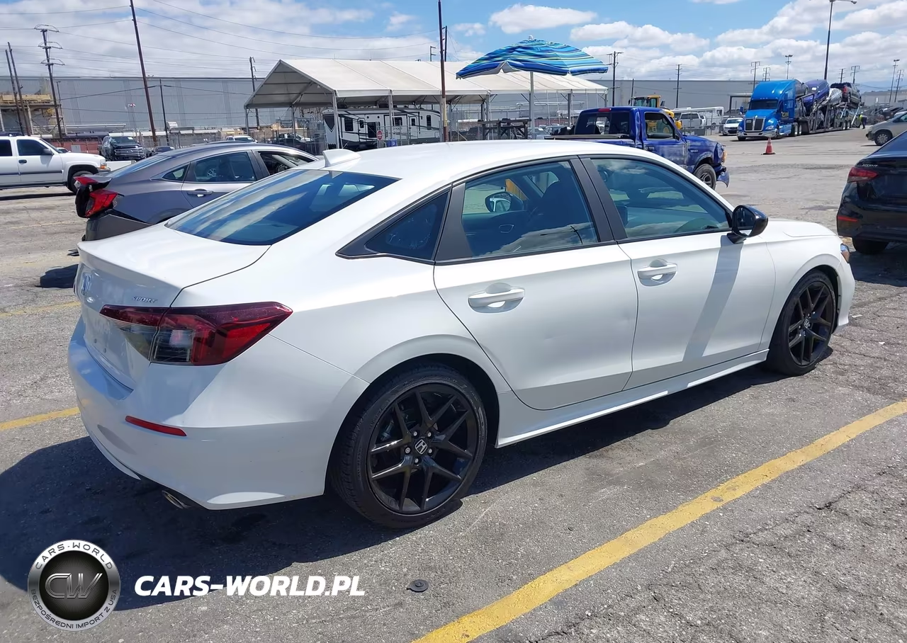 2025 Honda Civic Sport VIN:2HGFE2F57SH540438 - 4
