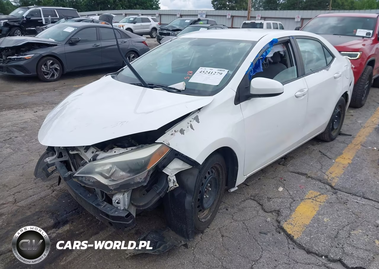 2016 Toyota Corolla Le VIN:5YFBURHE7GP428763 - 2