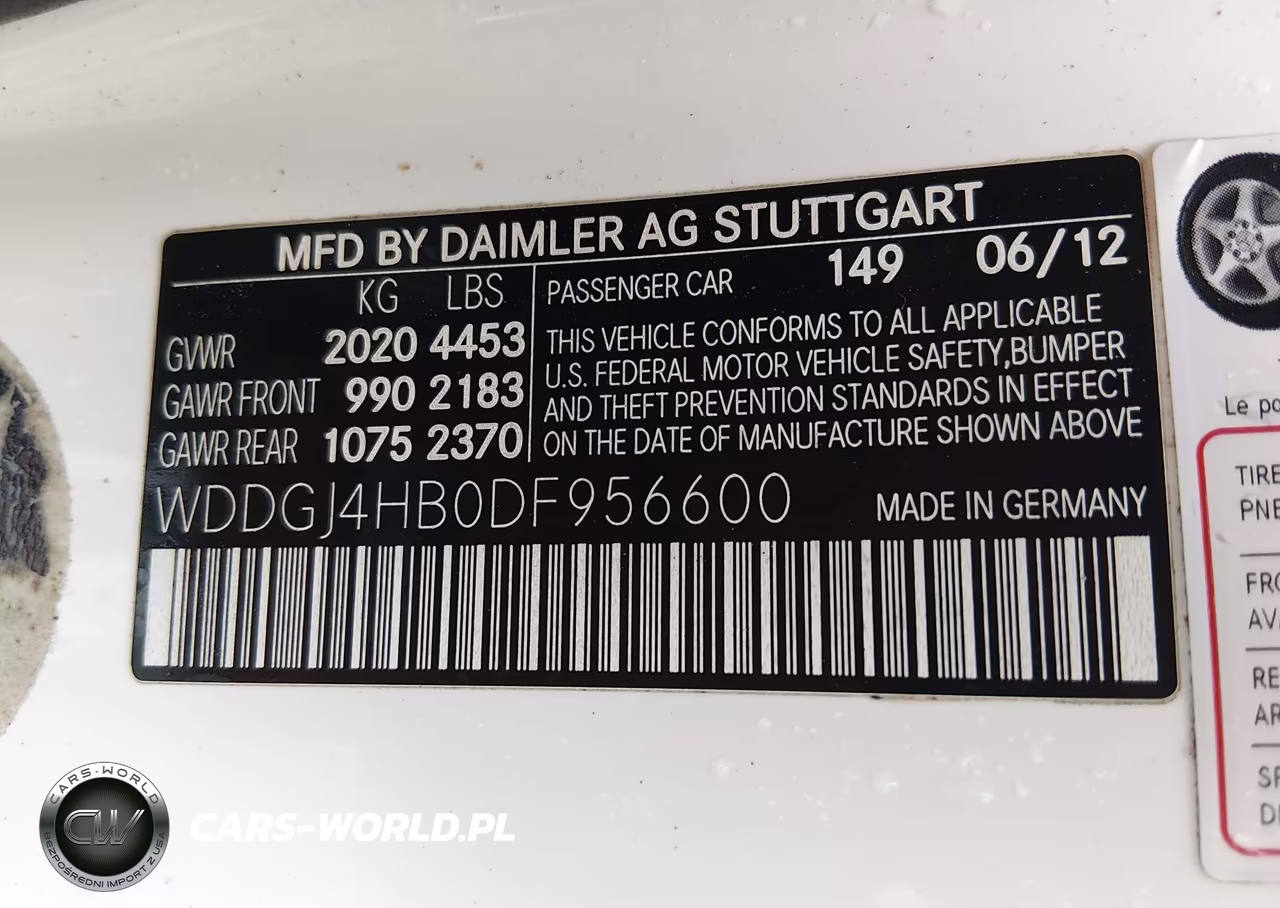 2013 Mercedes-Benz C 250 VIN:WDDGJ4HB0DF956600 - 9