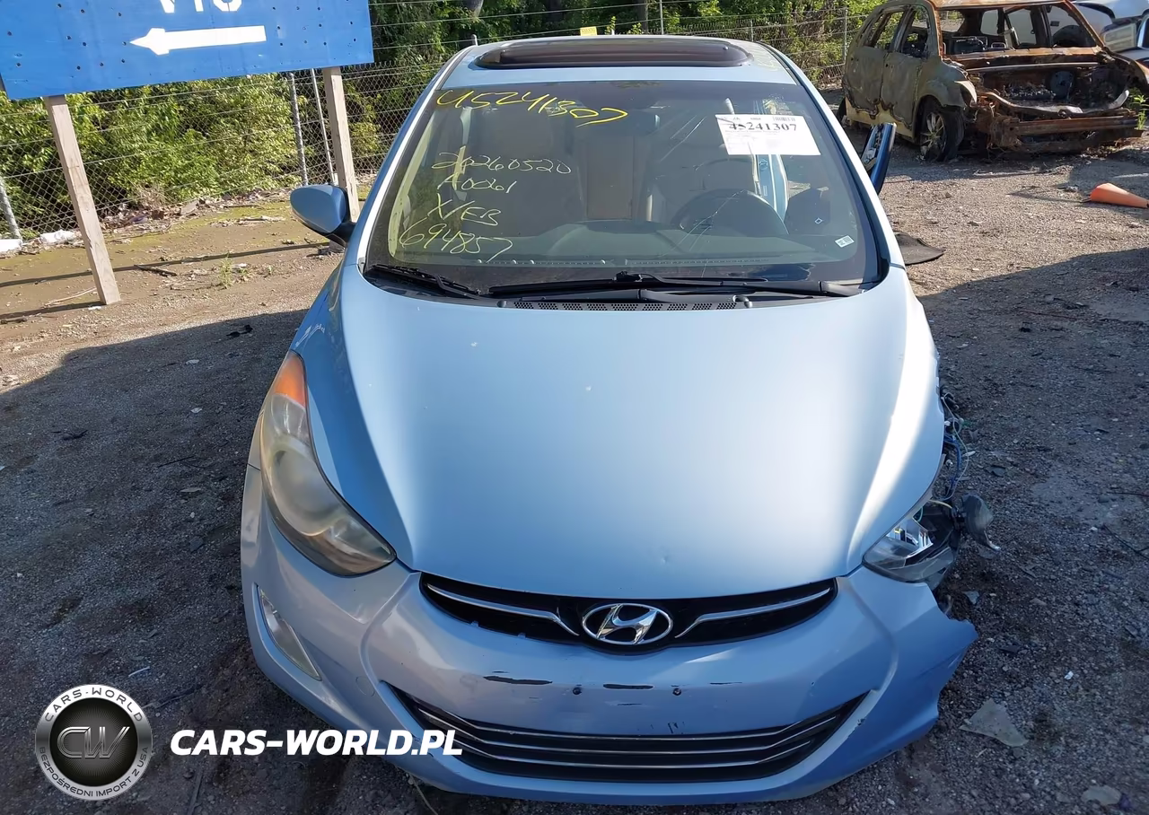 2013 Hyundai Elantra Limited VIN:KMHDH4AE2DU694857 - 12
