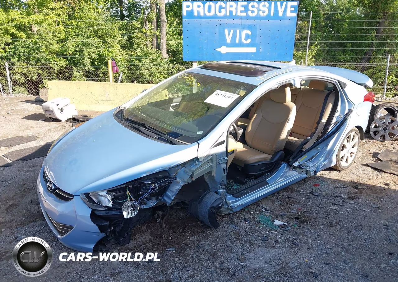 2013 Hyundai Elantra Limited VIN:KMHDH4AE2DU694857 - 2