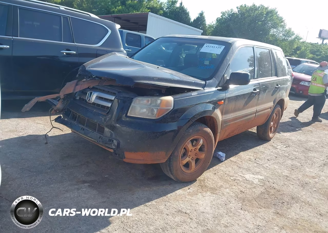 2008 Honda Pilot Ex-L VIN:5FNYF28528B025511 - 2
