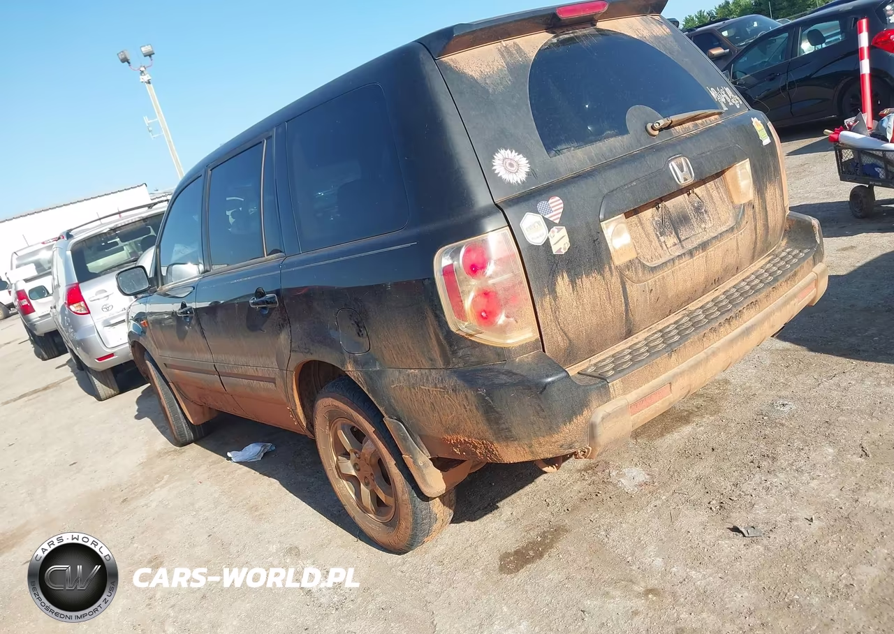 2008 Honda Pilot Ex-L VIN:5FNYF28528B025511 - 3