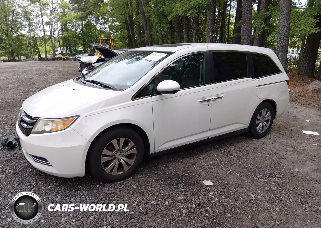 2014 Honda Odyssey Ex-L VIN:5FNRL5H68EB115300 - 2