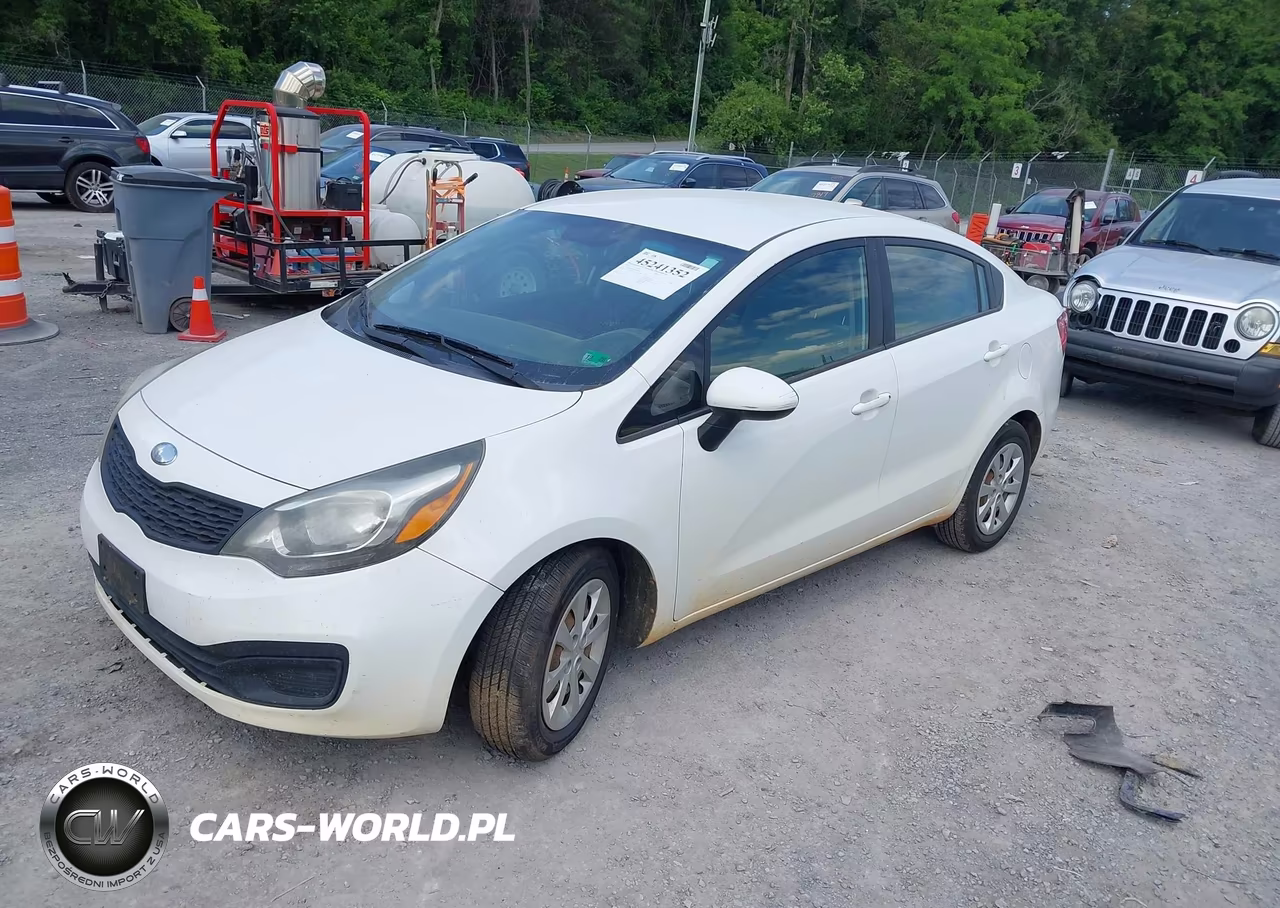 2013 Kia Rio Lx VIN:KNADM4A36D6219499 - 2
