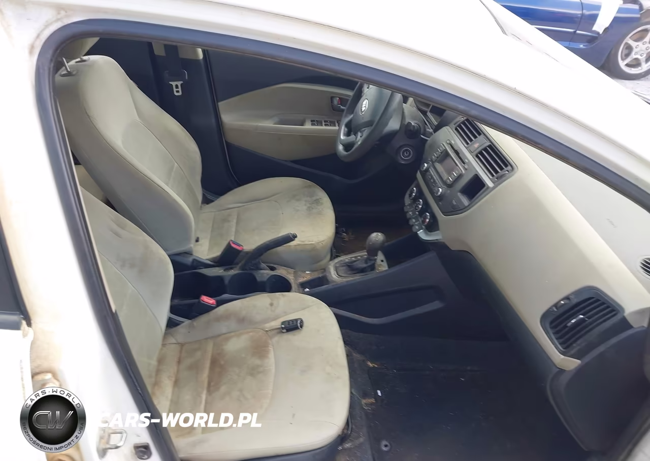 2013 Kia Rio Lx VIN:KNADM4A36D6219499 - 5