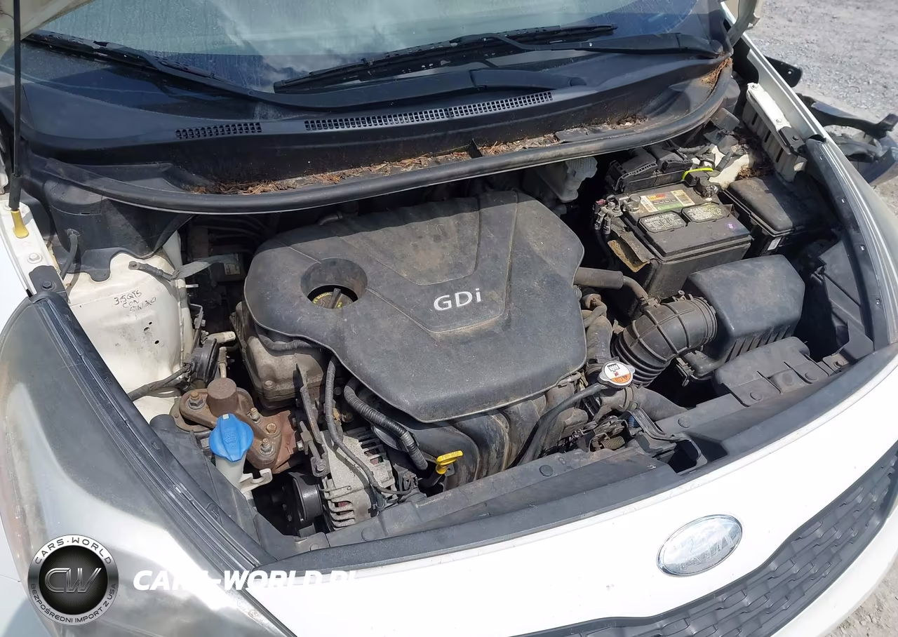 2013 Kia Rio Lx VIN:KNADM4A36D6219499 - 6