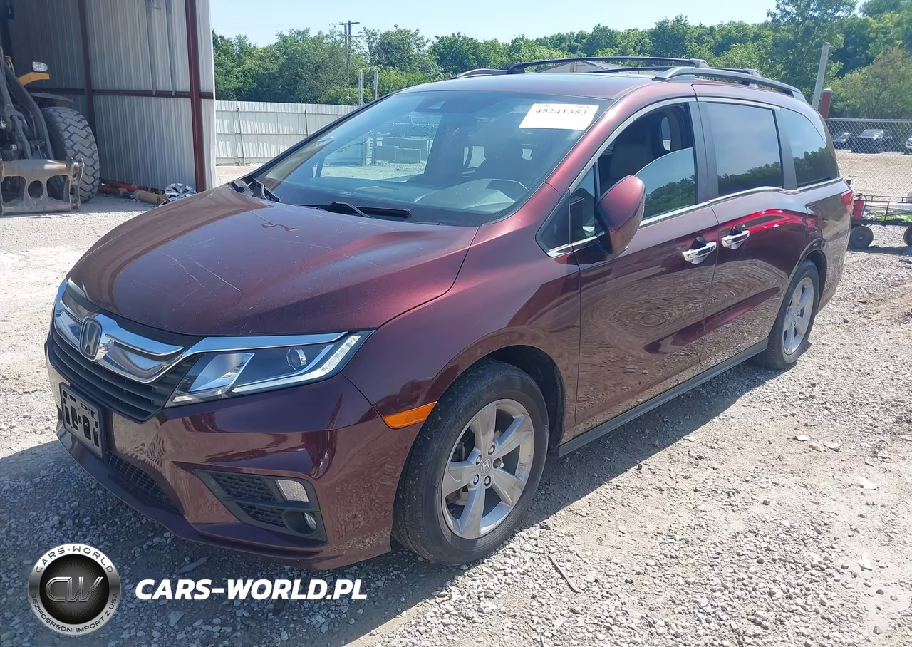 2019 Honda Odyssey Ex-L VIN:5FNRL6H7XKB075229 - 2