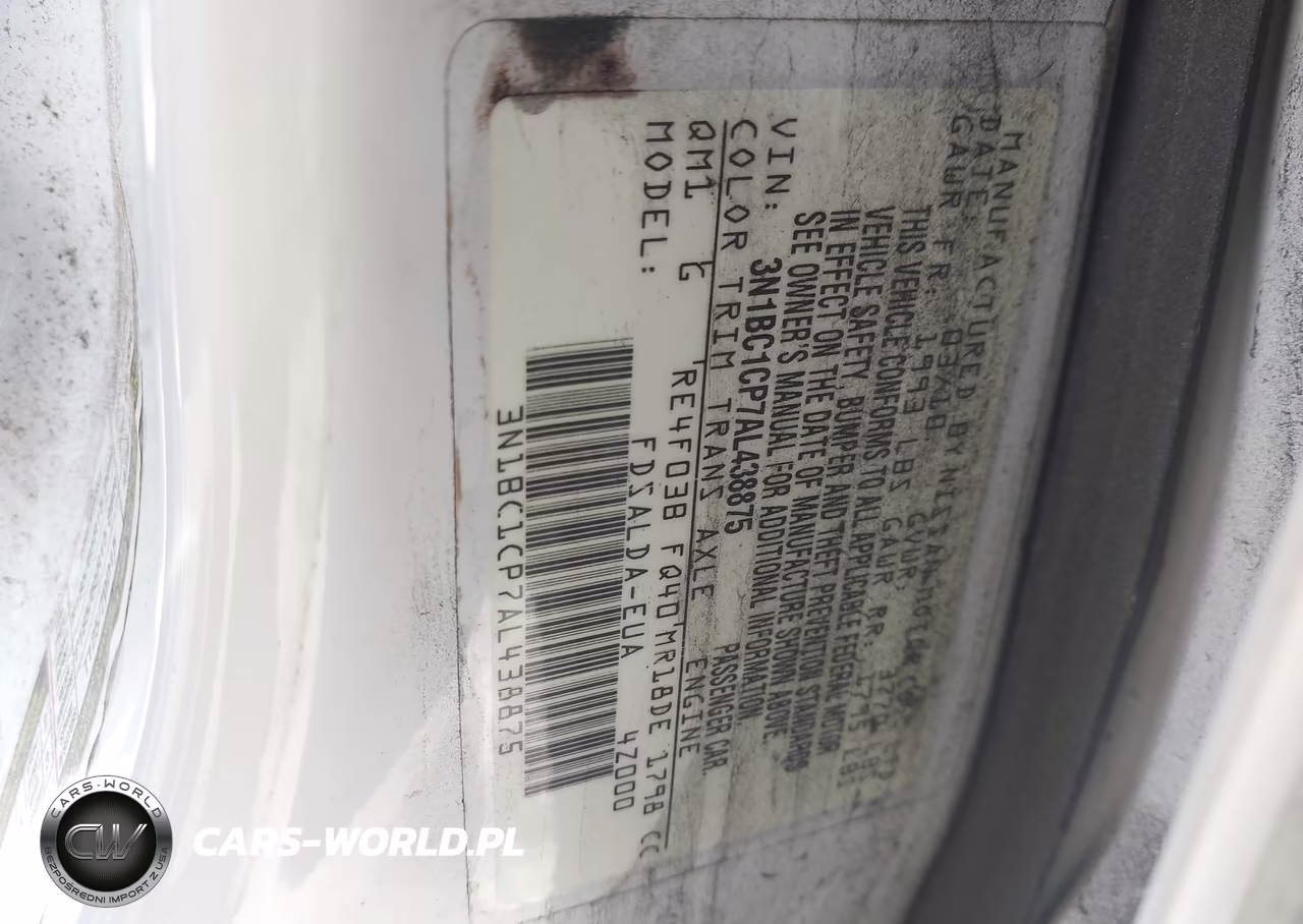 2010 Nissan Versa 1.8S VIN:3N1BC1CP7AL438875 - 9