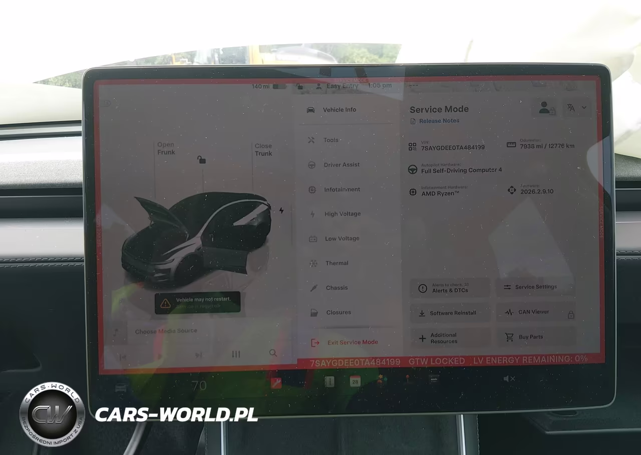 2026 Tesla Model Y All-Wheel Drive-Long Range Launch Series-Premium All-Wheel Drive VIN:7SAYGDEE0TA484199 - 7