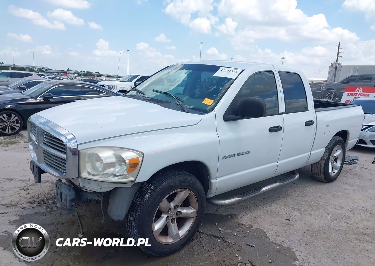 2007 Dodge Ram 1500 Slt VIN:1D7HA18PX7S234612 - 2