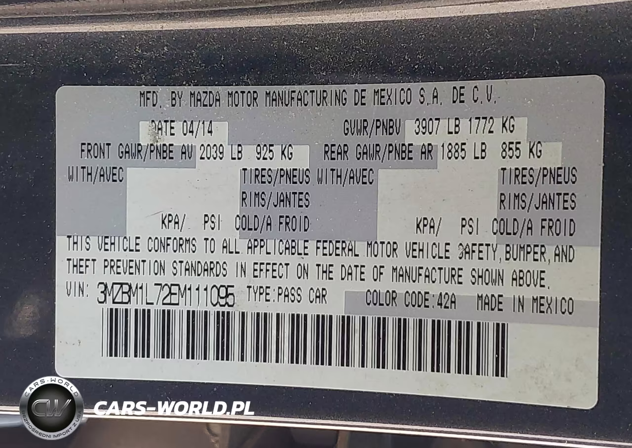 2014 Mazda Mazda3 I Touring VIN:3MZBM1L72EM111095 - 9