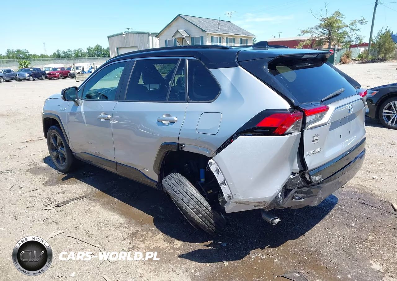 2019 Toyota Rav4 Hybrid Xse VIN:2T3EWRFV5KW029746 - 3