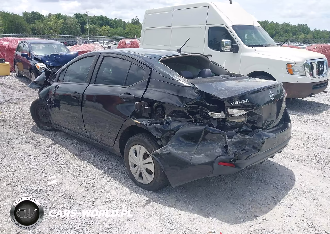 2020 Nissan Versa S Xtronic Cvt VIN:3N1CN8DVXLL809647 - 3