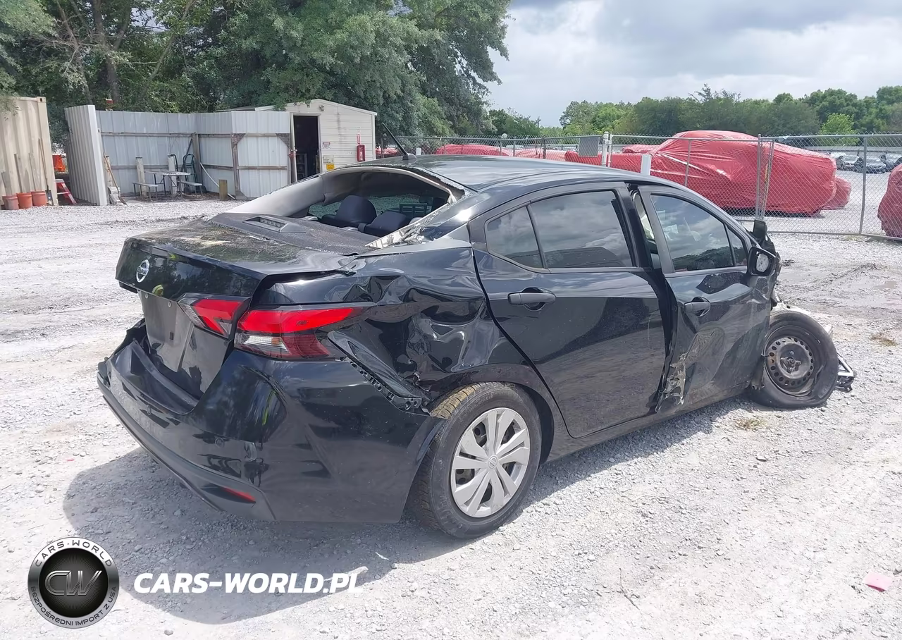 2020 Nissan Versa S Xtronic Cvt VIN:3N1CN8DVXLL809647 - 4