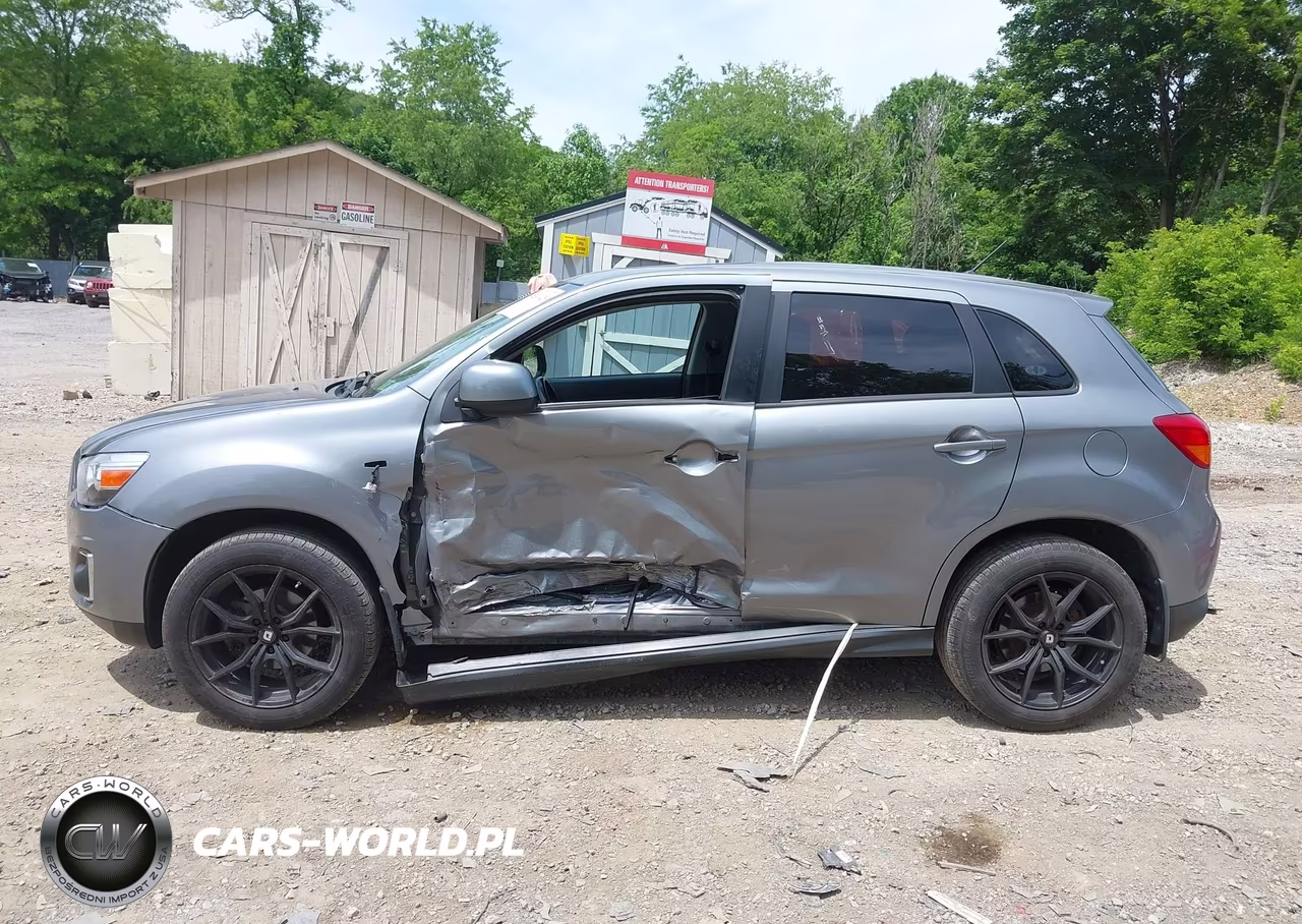 2015 Mitsubishi Outlander Sport Es VIN:4A4AR3AW0FE057415 - 14