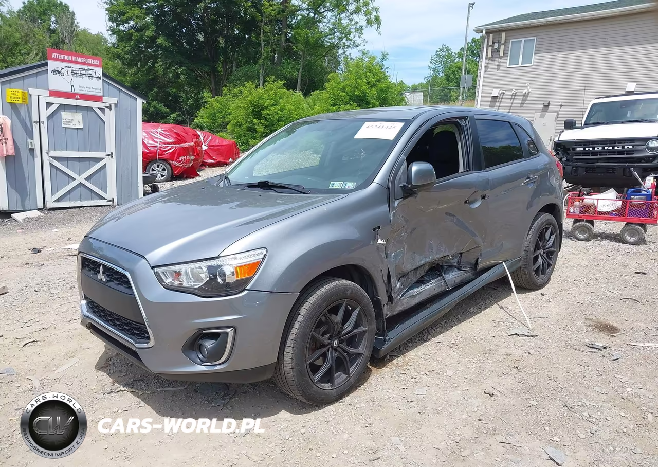 2015 Mitsubishi Outlander Sport Es VIN:4A4AR3AW0FE057415 - 2
