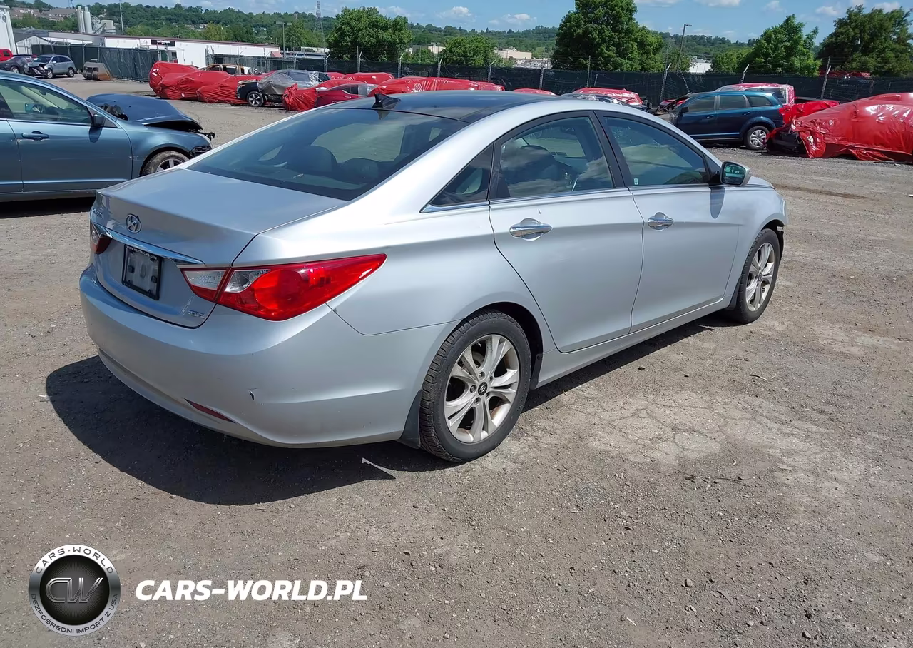 2012 Hyundai Sonata Limited VIN:5NPEC4AC9CH348108 - 4