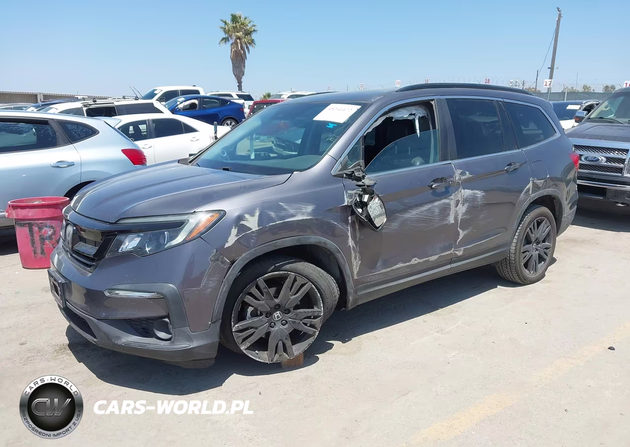 2021 Honda Pilot 2Wd Special Edition VIN:5FNYF5H28MB009590 - 2