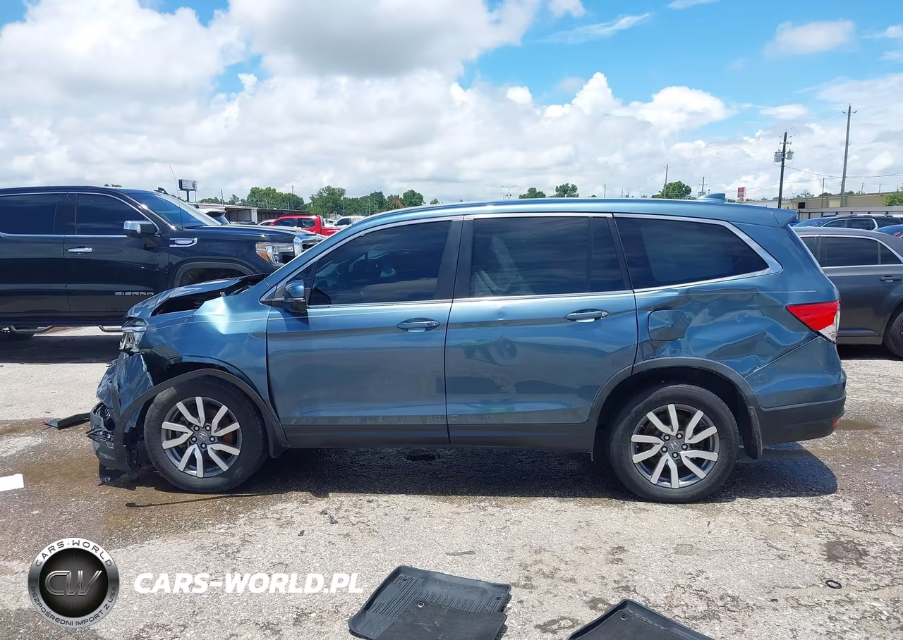 2019 Honda Pilot Ex VIN:5FNYF5H33KB046634 - 14