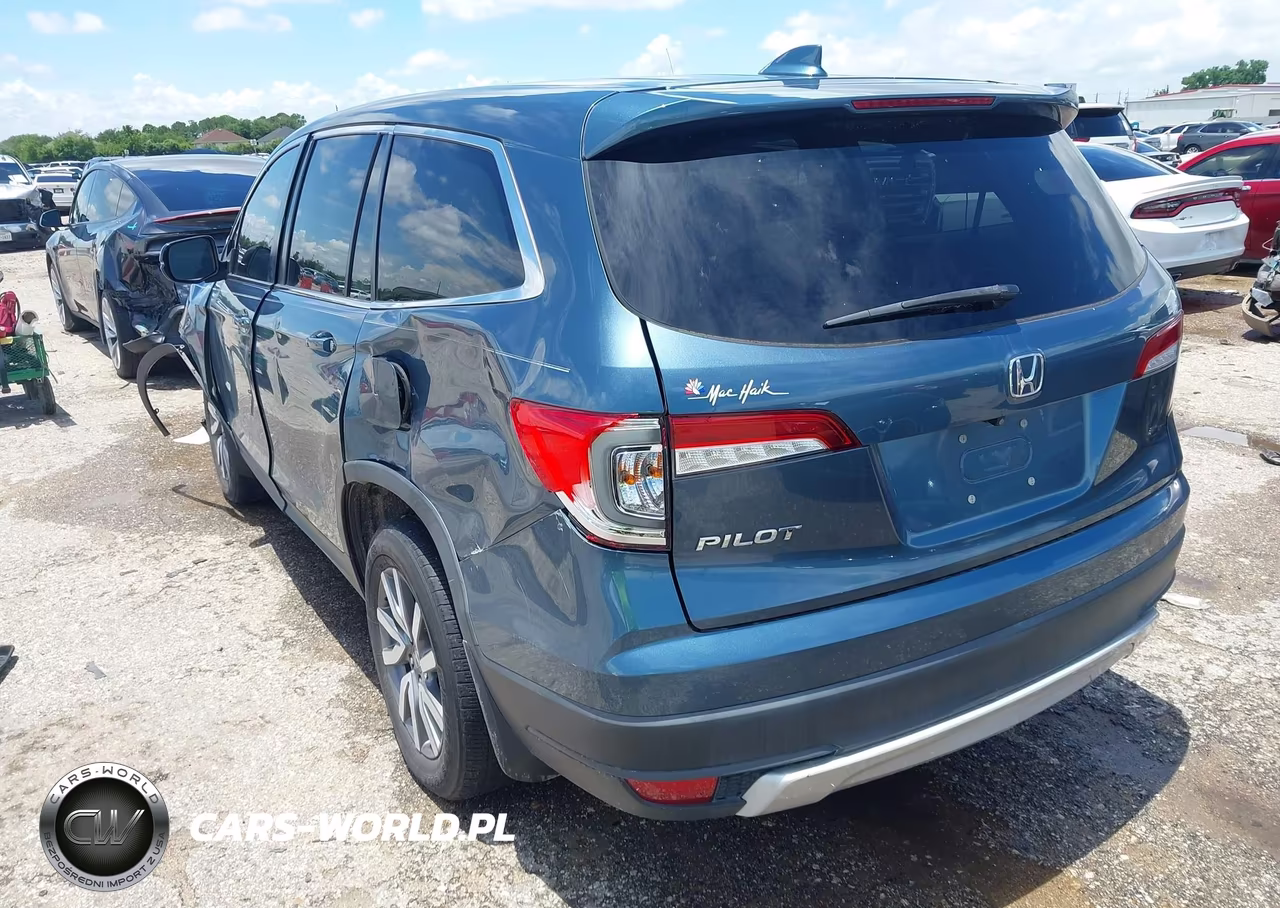 2019 Honda Pilot Ex VIN:5FNYF5H33KB046634 - 3