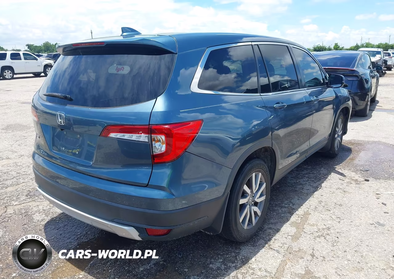 2019 Honda Pilot Ex VIN:5FNYF5H33KB046634 - 4