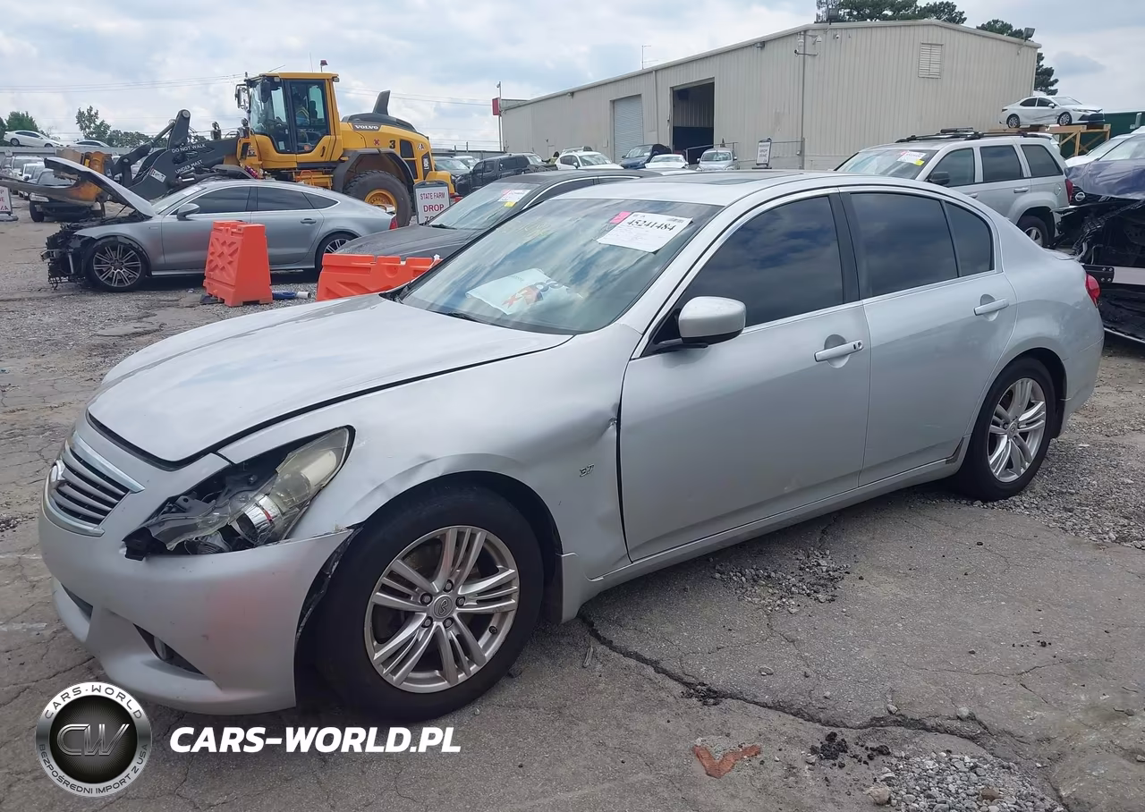 2015 Infiniti Q40 VIN:JN1CV6AP7FM502814 - 2