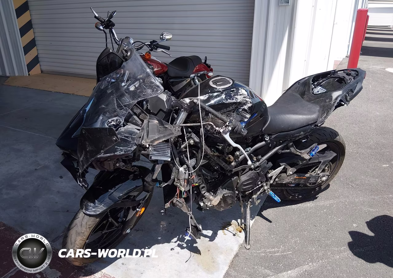2025 Kawasaki Ex500 A-B VIN:ML5EXGJ10SDA57356 - 2