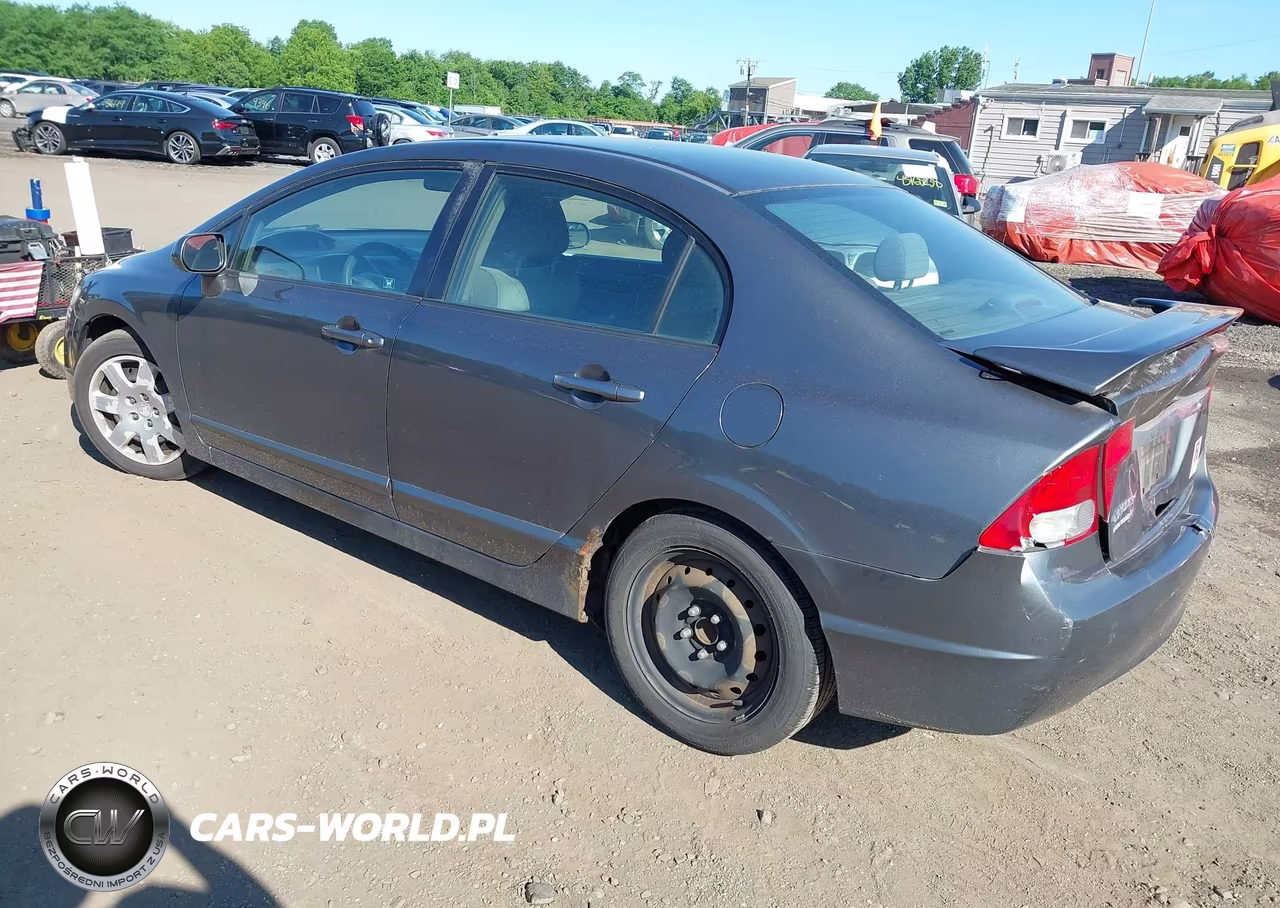 2010 Honda Civic Lx VIN:2HGFA1F59AH319704 - 3