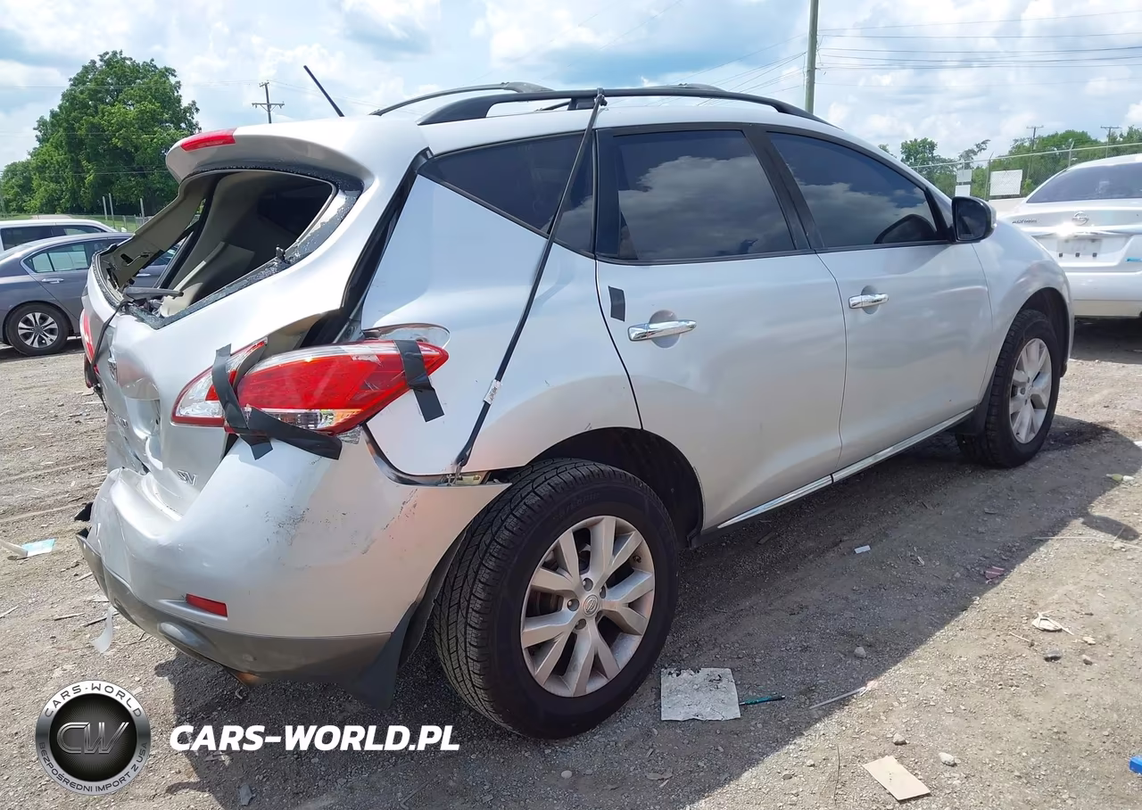 2011 Nissan Murano Sv VIN:JN8AZ1MU2BW068575 - 4