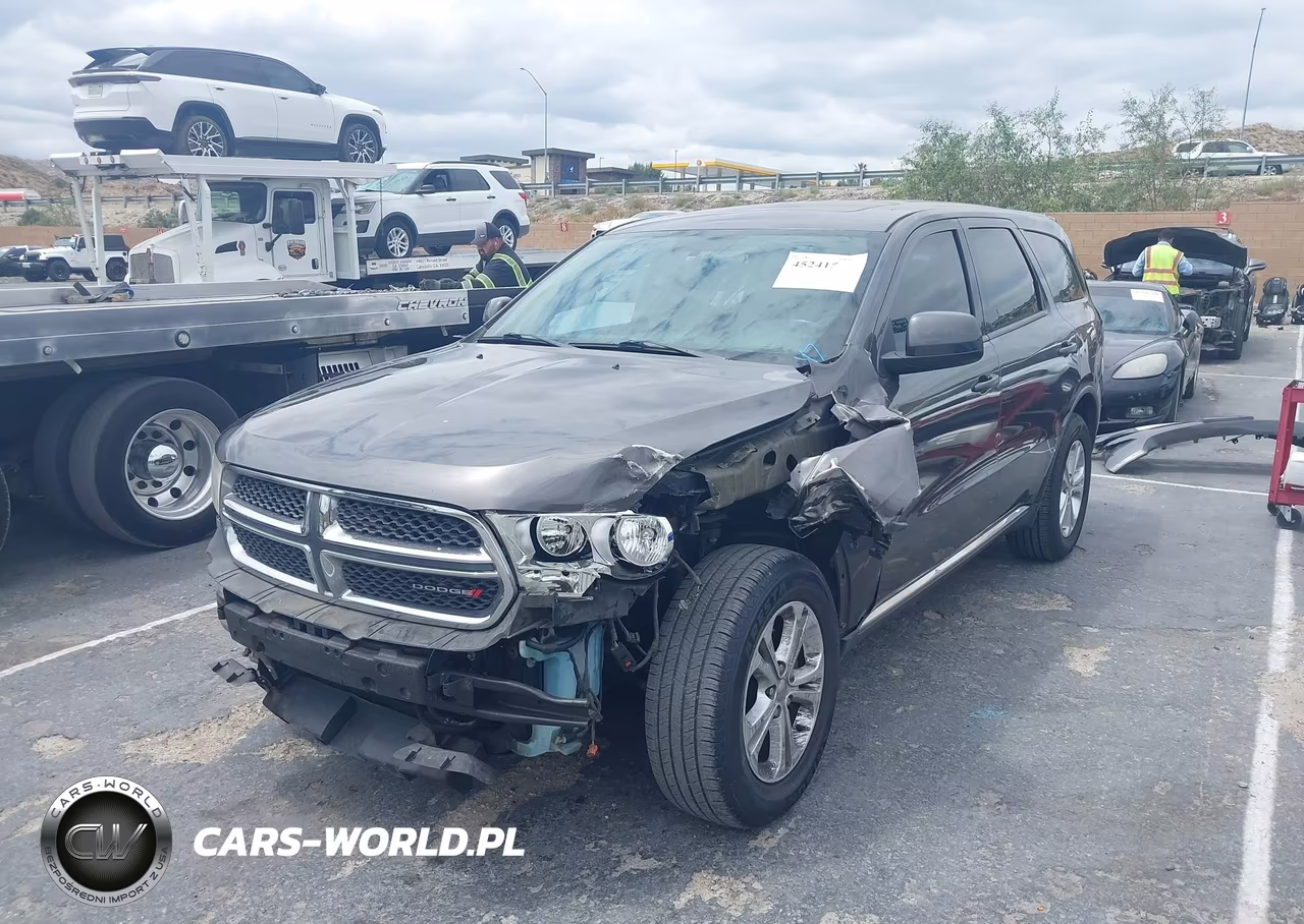 2013 Dodge Durango Sxt VIN:1C4RDHAG5DC687633 - 2