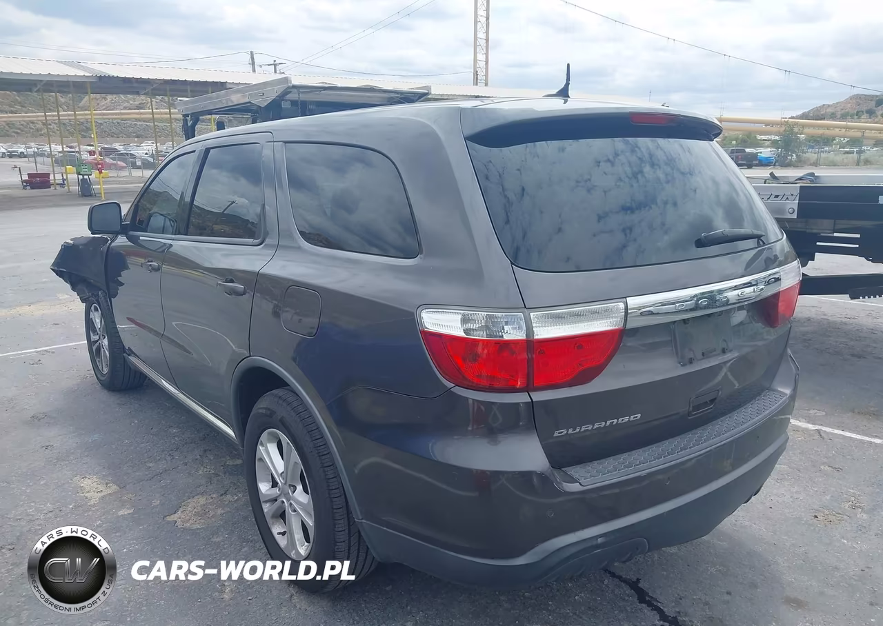 2013 Dodge Durango Sxt VIN:1C4RDHAG5DC687633 - 3