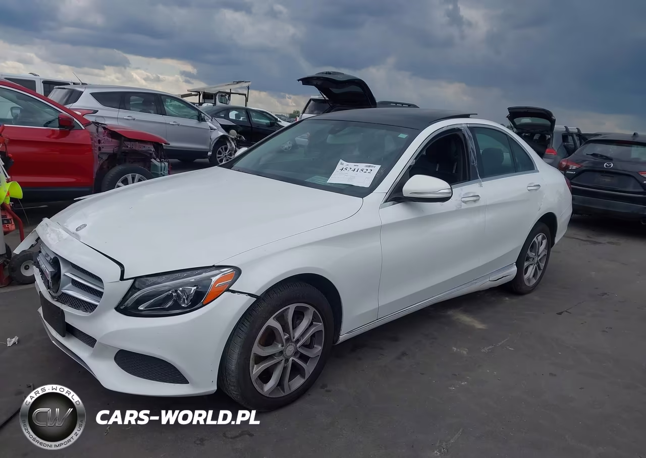 2015 Mercedes-Benz C 300 4Matic VIN:55SWF4KB3FU080417 - 2
