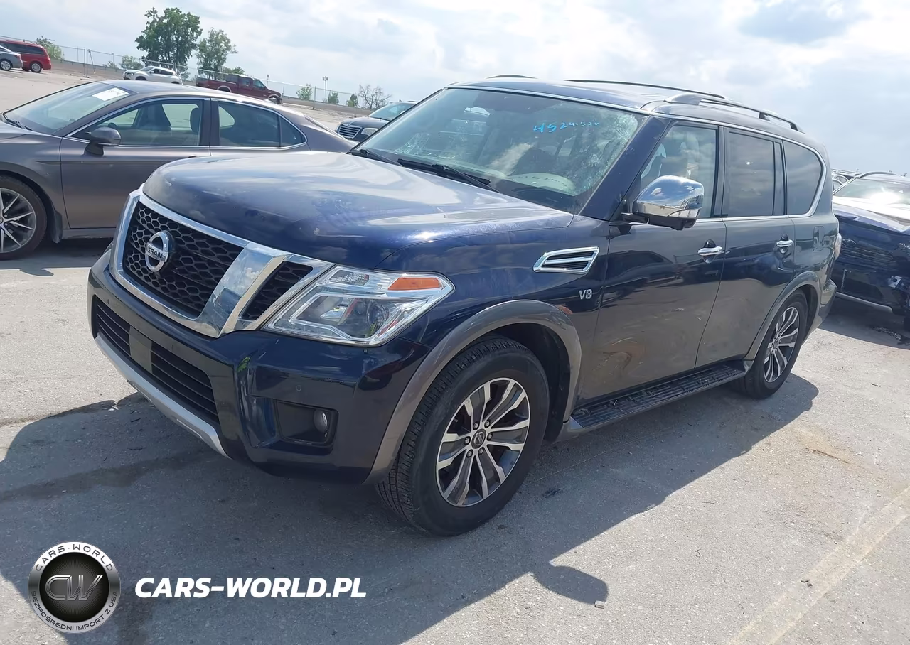 2018 Nissan Armada Sl VIN:JN8AY2NC3J9553996 - 2