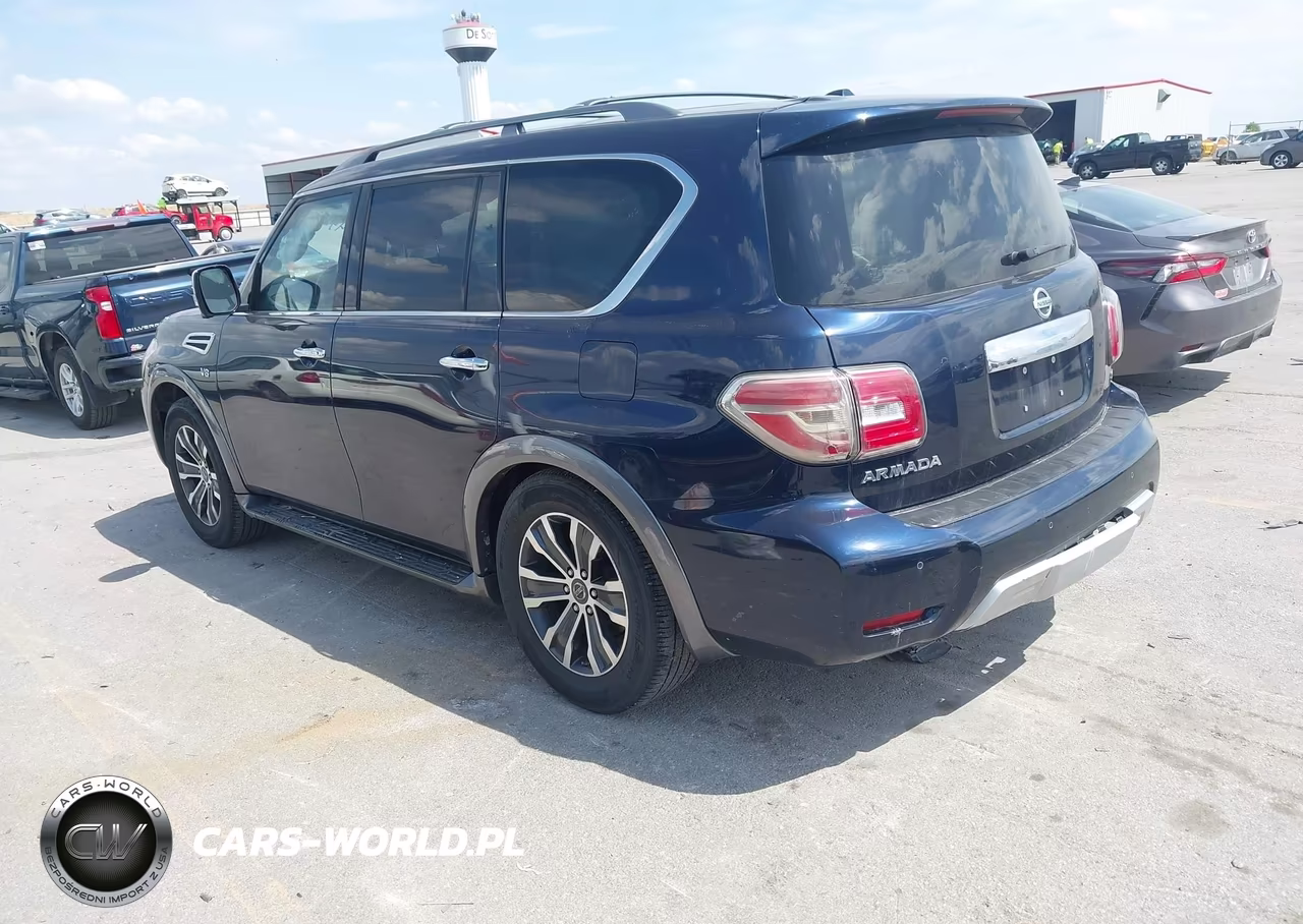 2018 Nissan Armada Sl VIN:JN8AY2NC3J9553996 - 3