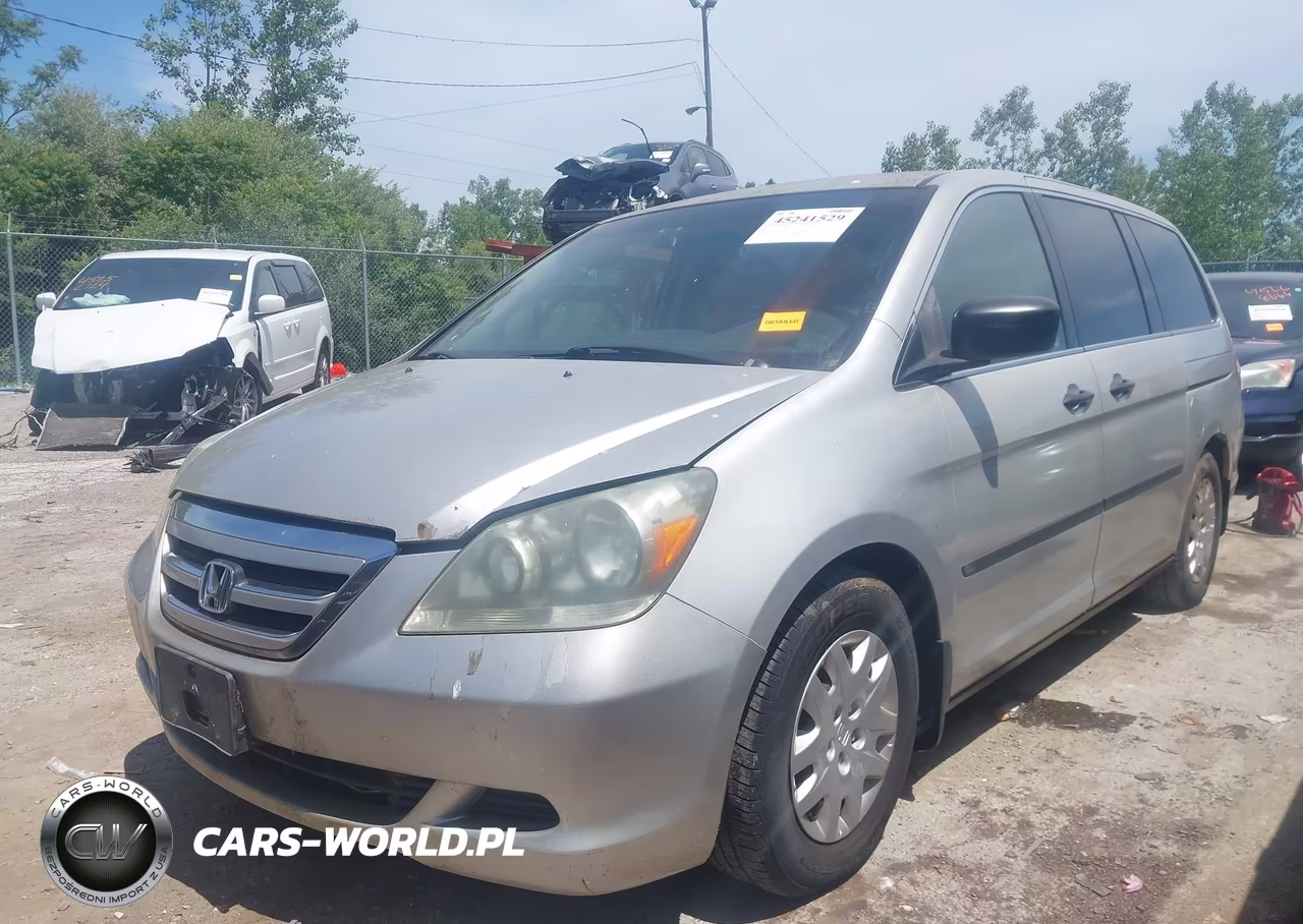 2007 Honda Odyssey Lx VIN:5FNRL38257B039197 - 2