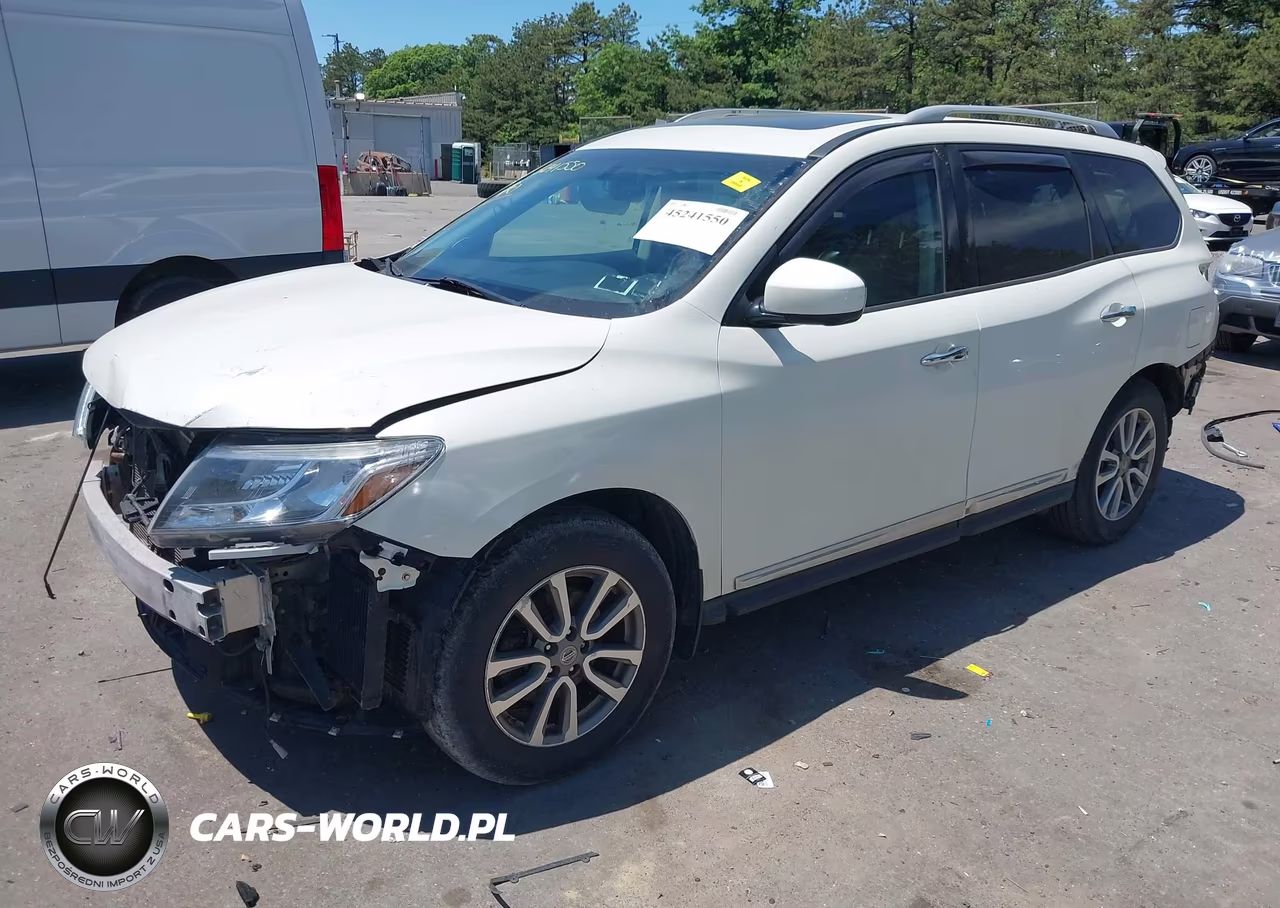 2015 Nissan Pathfinder Sl VIN:5N1AR2MM4FC601899 - 2