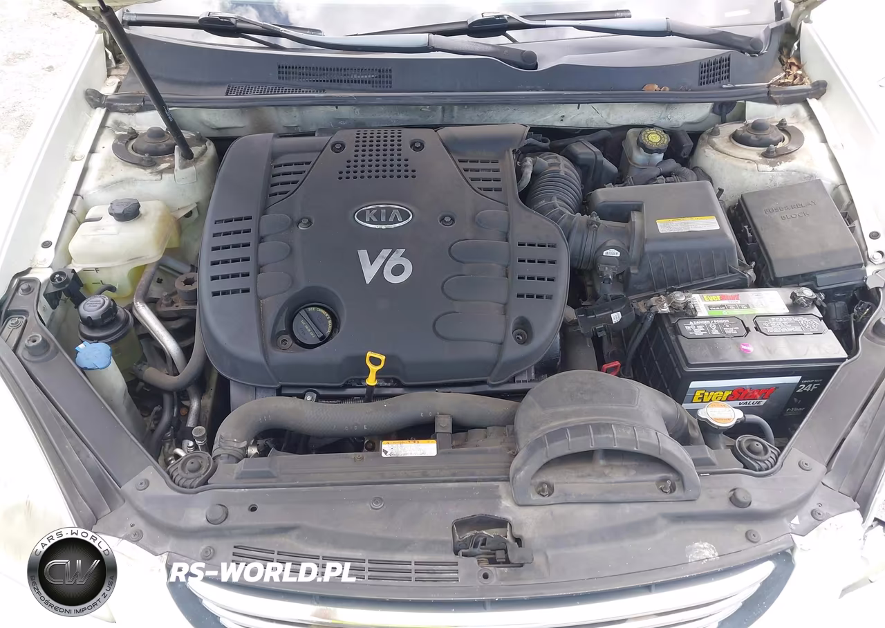 2007 Kia Optima Ex V6 VIN:KNAGE124975153783 - 10
