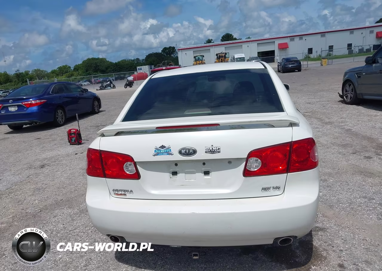 2007 Kia Optima Ex V6 VIN:KNAGE124975153783 - 16