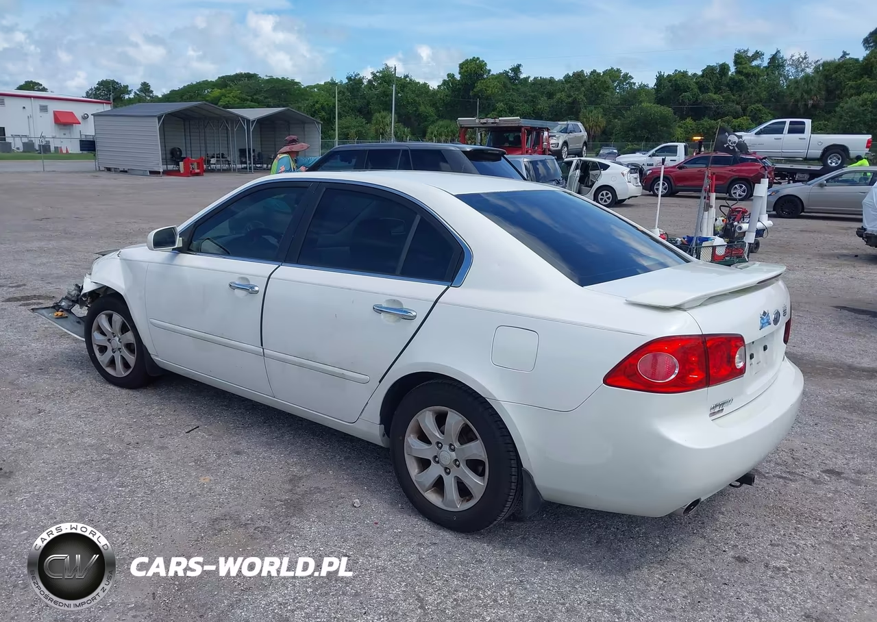 2007 Kia Optima Ex V6 VIN:KNAGE124975153783 - 3